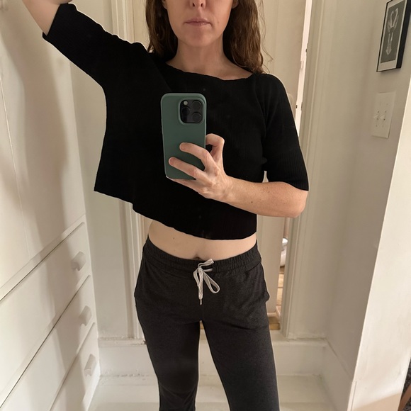 Rag and Bone Crop Knit Top - Picture 1 of 6